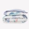 imageLittle Unicorn Lofty Comforter Blanket  Super Soft ampamp Breathable Muslin Fabric Great for Play ampamp Bedtime Blanket Blast OffUnicorns