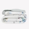 imageLittle Unicorn Lofty Comforter Blanket  Super Soft ampamp Breathable Muslin Fabric Great for Play ampamp Bedtime Blanket Blast OffWhales