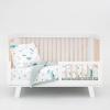 imageLittle Unicorn Lofty Comforter Blanket  Super Soft ampamp Breathable Muslin Fabric Great for Play ampamp Bedtime Blanket Blast OffWhales