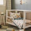 imageLittle Unicorn Lofty Comforter Blanket  Super Soft ampamp Breathable Muslin Fabric Great for Play ampamp Bedtime Blanket Blast OffWork Trucks