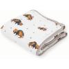 imageLittle Unicorn Newborn Receiving Quilt  Ultra Soft MultiLayered Muslin Fabric  Gift for Newborns ampamp onThego Rose PetalBison