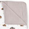 imageLittle Unicorn Newborn Receiving Quilt  Ultra Soft MultiLayered Muslin Fabric  Gift for Newborns ampamp onThego Rose PetalBison