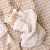imageLittle Unicorn Newborn Receiving Quilt  Ultra Soft MultiLayered Muslin Fabric  Gift for Newborns ampamp onThego Rose PetalTan Gingham