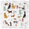 imageLittle Unicorn Security Blankets 3 Pack  100 Cotton Muslin with Satin Border Super Soft and Breathable  Baby Infant Toddler  Lovey for Boys and Girls  WoofWoof