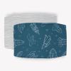 imageLittle Unicorn Standard Pillowcase 2 Pack  Super Soft ampamp Breathable Muslin Fabric  Snug Envelope Closure Mermaid PartyBlast Off