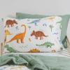 imageLittle Unicorn Standard Pillowcase 2 Pack  Super Soft ampamp Breathable Muslin Fabric  Snug Envelope Closure Mermaid PartyDino Names