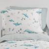 imageLittle Unicorn Standard Pillowcase 2 Pack  Super Soft ampamp Breathable Muslin Fabric  Snug Envelope Closure Mermaid PartyWhales