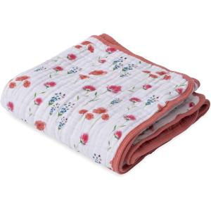 imageLittle Unicorn Newborn Receiving Quilt  Ultra Soft MultiLayered Muslin Fabric  Gift for Newborns ampamp onThego Rose PetalWild Mums