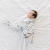 imageLittle Unicorn  Home Run Deluxe Swaddle Set  Set of 2  100 Rayon Muslin from Bamboo  Super Soft  Newborns and Infants  Large 47 x 47  Machine Washable