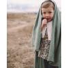 imageLittle Unicorn  Sage Deluxe Swaddle  Single  100 Rayon Muslin from Bamboo  Super Soft  Newborns and Infants  Large 47 x 47  Machine Washable