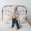 imageLittle Unicorn Cotton Muslin Swaddle Blankets set Of 3  Dino Friends Blue Green Navy