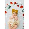 imageLittle Unicorn Keepsake Monthly Milestone Photo Blanket  47 x 46  Milestone Cards Included  100 Cotton Muslin  Machine Washable  Playful Designs  for Boys ampamp Girls Watercolor RosesSummer Poppy