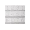 imageLittle Unicorn Keepsake Monthly Milestone Photo Blanket  47 x 46  Milestone Cards Included  100 Cotton Muslin  Machine Washable  Playful Designs  for Boys ampamp Girls Watercolor RosesTropical Leaf