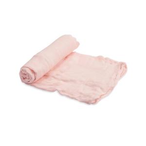 imageLittle Unicorn  Blush Deluxe Swaddle  Single  100 Rayon Muslin from Bamboo  Super Soft  Newborns and Infants  Large 47 x 47  Machine Washable