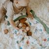 imageLittle Unicorn Deluxe Muslin Quilt  100 Rayon Muslin from Bamboo  Babies and Toddlers  Small 30 x 40  Home RunHome Run