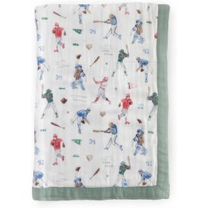 imageLittle Unicorn Deluxe Muslin Quilt  100 Rayon Muslin from Bamboo  Babies and Toddlers  Small 30 x 40  Home RunHome Run