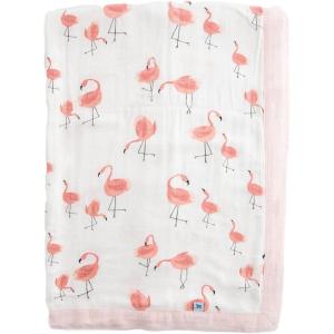 imageLittle Unicorn Deluxe Muslin Quilt  100 Rayon Muslin from Bamboo  Babies and Toddlers  Small 30 x 40 Pink Ladies