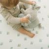 imageLittle Unicorn Premium Crib Sheet  Breathable ampamp SuperSoft Muslin Fabric Shooting StarsBlue Stacks