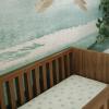 imageLittle Unicorn Premium Crib Sheet  Breathable ampamp SuperSoft Muslin Fabric Shooting StarsBlue Stacks