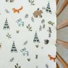 imageLittle Unicorn Premium Crib Sheet  Breathable ampamp SuperSoft Muslin Fabric Shooting StarsForest Friends