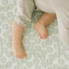 imageLittle Unicorn Premium Crib Sheet  Breathable ampamp SuperSoft Muslin Fabric Shooting StarsLeaf Motif