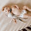 imageLittle Unicorn Premium Crib Sheet  Breathable ampamp SuperSoft Muslin Fabric Shooting StarsTaupe Cross