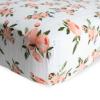 imageLittle Unicorn Premium Crib Sheet  Breathable ampamp SuperSoft Muslin Fabric Shooting StarsWatercolor Roses