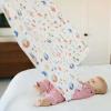 imageLittle Unicorn Premium Cotton Swaddle Baby Blanket  Breathable Fabric  for swaddling Play Nursing ampamp More DotsChristmas Time