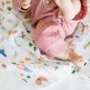 imageLittle Unicorn Premium Cotton Swaddle Baby Blanket  Breathable Fabric  for swaddling Play Nursing ampamp More DotsChristmas Time