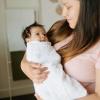 imageLittle Unicorn Premium Cotton Swaddle Baby Blanket  Breathable Fabric  for swaddling Play Nursing ampamp More DotsDots