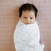 imageLittle Unicorn Premium Cotton Swaddle Baby Blanket  Breathable Fabric  for swaddling Play Nursing ampamp More DotsDots