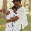 imageLittle Unicorn Premium Cotton Swaddle Baby Blanket  Breathable Fabric  for swaddling Play Nursing ampamp More DotsPlanetary 2