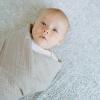 imageLittle Unicorn Premium Cotton Swaddle Baby Blanket  Breathable Fabric  for swaddling Play Nursing ampamp More DotsPorpoise