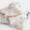 imageLittle Unicorn Rainbows ampamp Raindrops Deluxe Muslin Quilt  100 Rayon Muslin from Bamboo  Super Soft Blanket  Babies and Toddlers  30quot x 40quot  Machine Washable