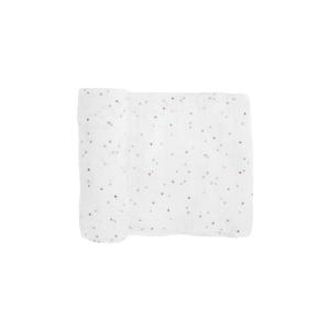 imageLittle Unicorn Premium Cotton Swaddle Baby Blanket  Breathable Fabric  for swaddling Play Nursing ampamp More DotsDots