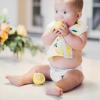 imageLittle Unicorn Premium Classic Bib 3 pack  Adjustable as baby grows  Soft fabric on skin  Great for first time eaters Berry LemonadeBerry Lemonade