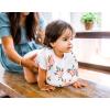imageLittle Unicorn Premium Classic Bib 3 pack  Adjustable as baby grows  Soft fabric on skin  Great for first time eaters Berry LemonadeWatercolor Roses