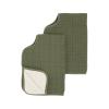 imageLittle Unicorn UltraAbsorbent Premium Burp Cloth  Soft on Babys Skin  Larger Size  Ergonomic Design Jack PlaidFern