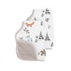 imageLittle Unicorn UltraAbsorbent Premium Burp Cloth  Soft on Babys Skin  Larger Size  Ergonomic Design Jack PlaidForest Friends