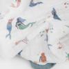 imageLittle Unicorn Original Premium Cotton Quilt  MultiLayered ampamp ExtraSoft Muslin Fabric for Babies ampamp Toddlers MermaidsMermaids