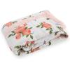 imageLittle Unicorn Original Premium Cotton Quilt  MultiLayered ampamp ExtraSoft Muslin Fabric for Babies ampamp Toddlers MermaidsWatercolor Roses