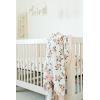 imageLittle Unicorn Original Premium Cotton Quilt  MultiLayered ampamp ExtraSoft Muslin Fabric for Babies ampamp Toddlers MermaidsWatercolor Roses