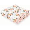 imageLittle Unicorn Original Premium Cotton Quilt  MultiLayered ampamp ExtraSoft Muslin Fabric for Babies ampamp Toddlers MermaidsWatercolor Roses