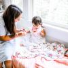 imageLittle Unicorn Original Premium Cotton Quilt  MultiLayered ampamp ExtraSoft Muslin Fabric for Babies ampamp Toddlers MermaidsWatercolor Roses