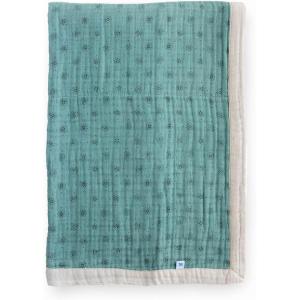 imageLittle Unicorn Original Premium Cotton Quilt  MultiLayered ampamp ExtraSoft Muslin Fabric for Babies ampamp Toddlers MermaidsWallflower
