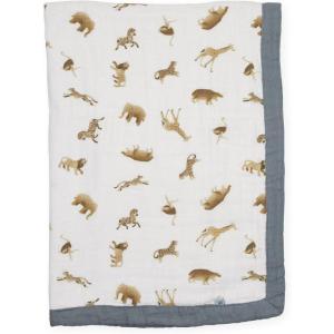 imageLittle Unicorn 100 Certified Organic Newborn Receiving Quilt  Ultra Soft MultiLayered Muslin Fabric  Gift for Newborns ampamp onThego Pencil FloralAnimal Crackers