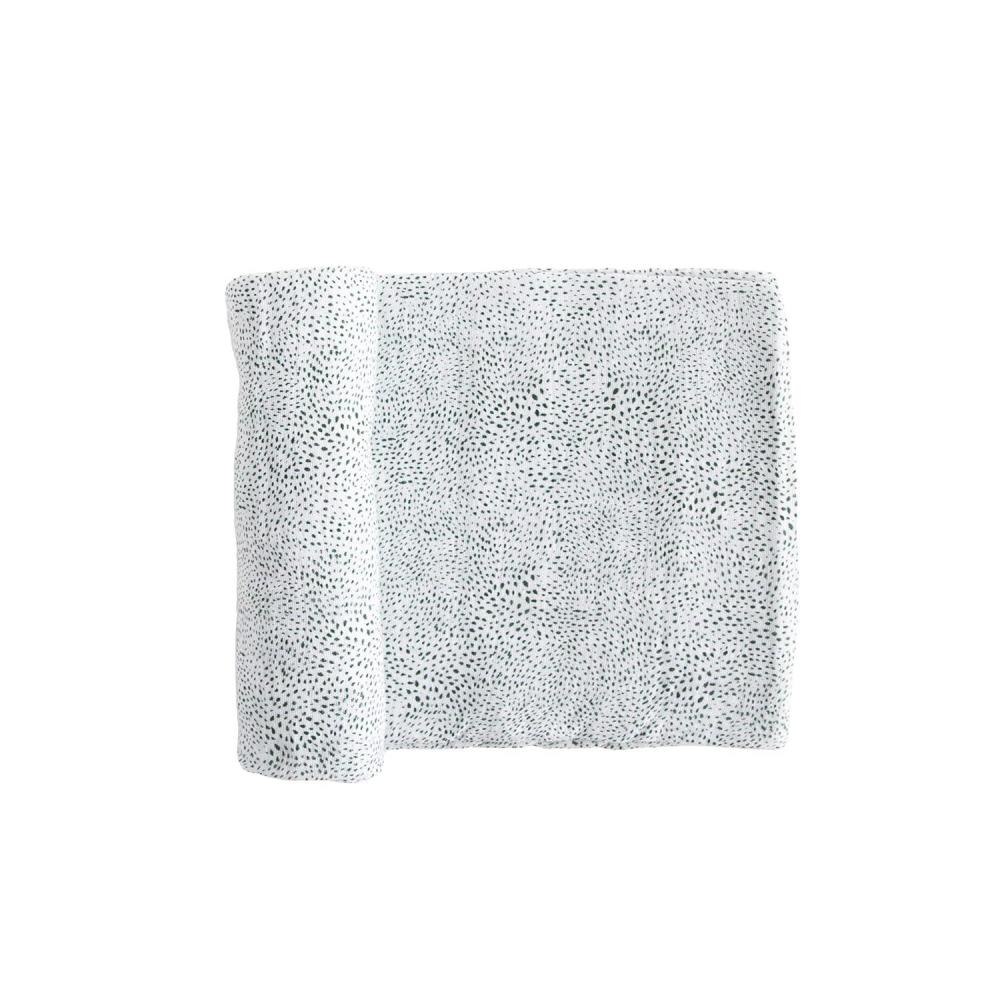 imageLittle Unicorn Premium Cotton Swaddle Baby Blanket  Breathable Fabric  for swaddling Play Nursing ampamp More Green Seed