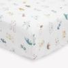 imageLittle Unicorn  Meadow Fitted Crib Sheet  Fitted Crib Sheet  100 Cotton Muslin  Super Soft  Sized for Standard Baby Crib ampamp Toddler Mattress  Machine Washable  52 x 28 x 9Animal Crowd
