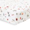 imageLittle Unicorn  Meadow Fitted Crib Sheet  Fitted Crib Sheet  100 Cotton Muslin  Super Soft  Sized for Standard Baby Crib ampamp Toddler Mattress  Machine Washable  52 x 28 x 9Mushrooms