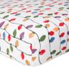 imageLittle Unicorn  Meadow Fitted Crib Sheet  Fitted Crib Sheet  100 Cotton Muslin  Super Soft  Sized for Standard Baby Crib ampamp Toddler Mattress  Machine Washable  52 x 28 x 9Christmas Bulbs